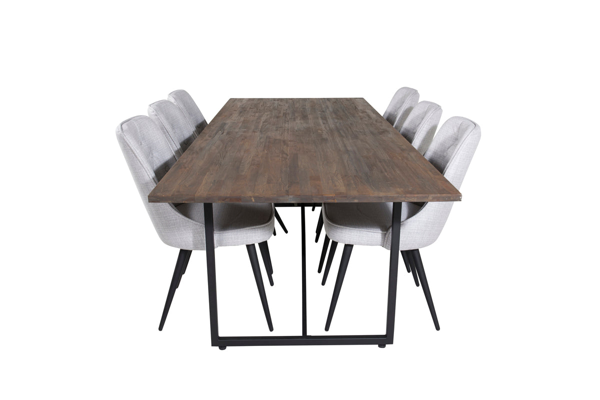 Venture Design Padang,Velvet Deluxe Rektangulära Matgrupper