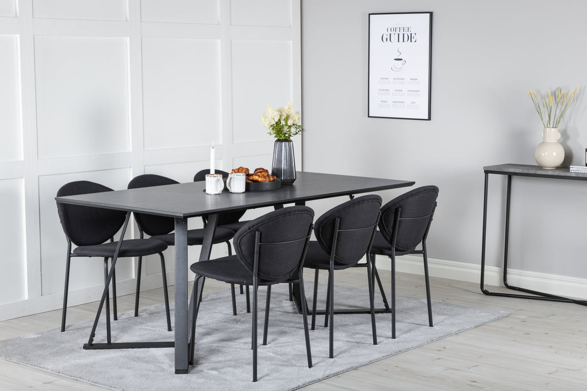 Venture Design Marina, Vault Rektangulära Matgrupper