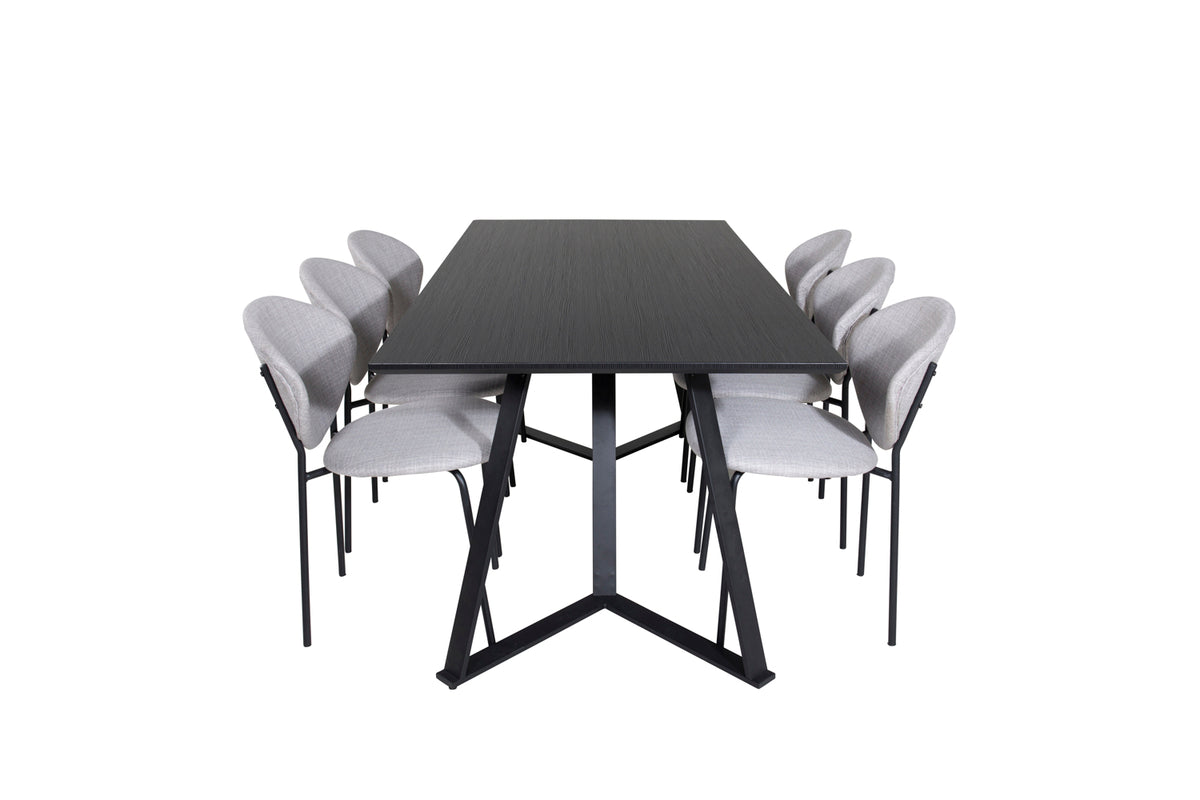 Venture Design Marina, Vault Rektangulära Matgrupper