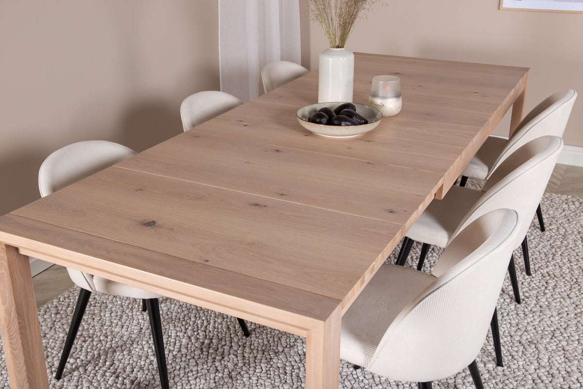 Venture Design Slider, Velvet Rektangulära Matgrupper