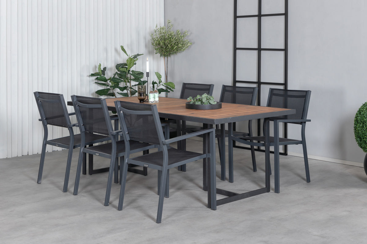 Venture Design Khung, Copacabana Matgrupper Svart Natur