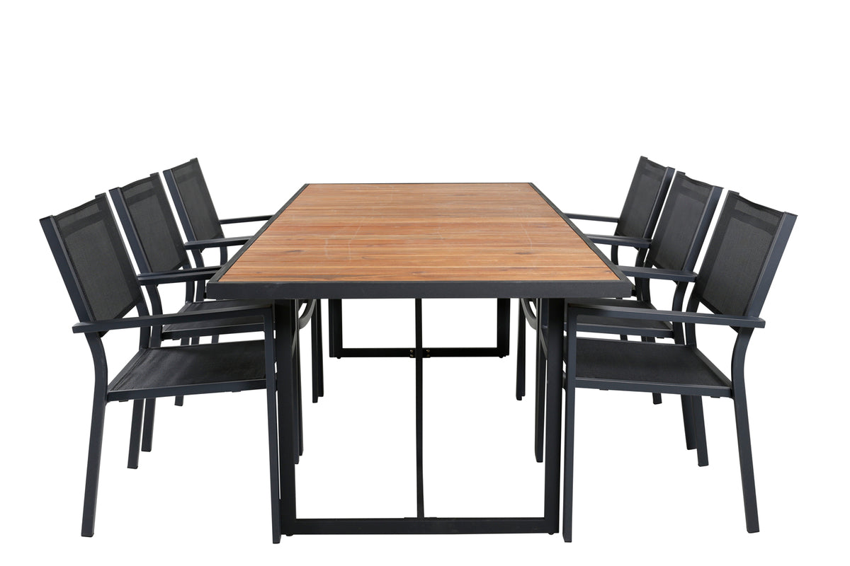 Venture Design Khung, Copacabana Matgrupper Svart Natur