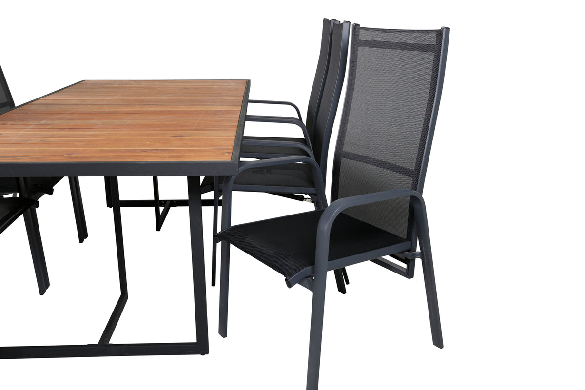 Venture Design Khung, Copacabana Matgrupper Svart Natur