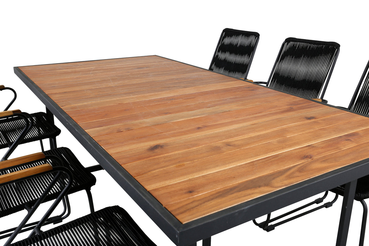 Venture Design Khung, Bois Matgrupper Svart Natur