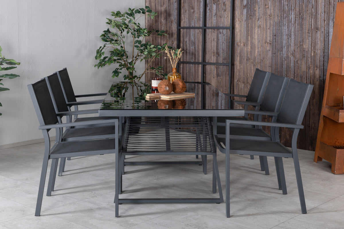 Venture Design Dallas, Copacabana Matgrupper Svart Svart