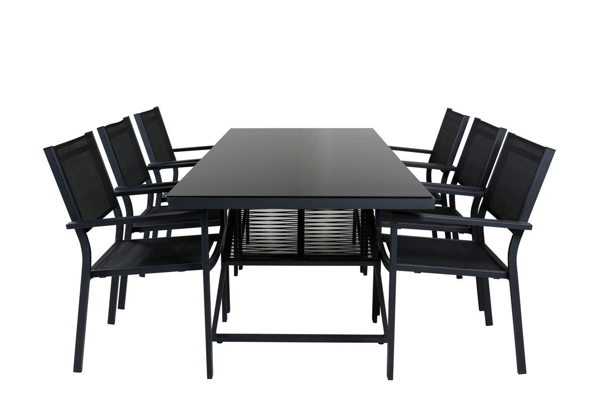 Venture Design Dallas, Copacabana Matgrupper Svart Svart