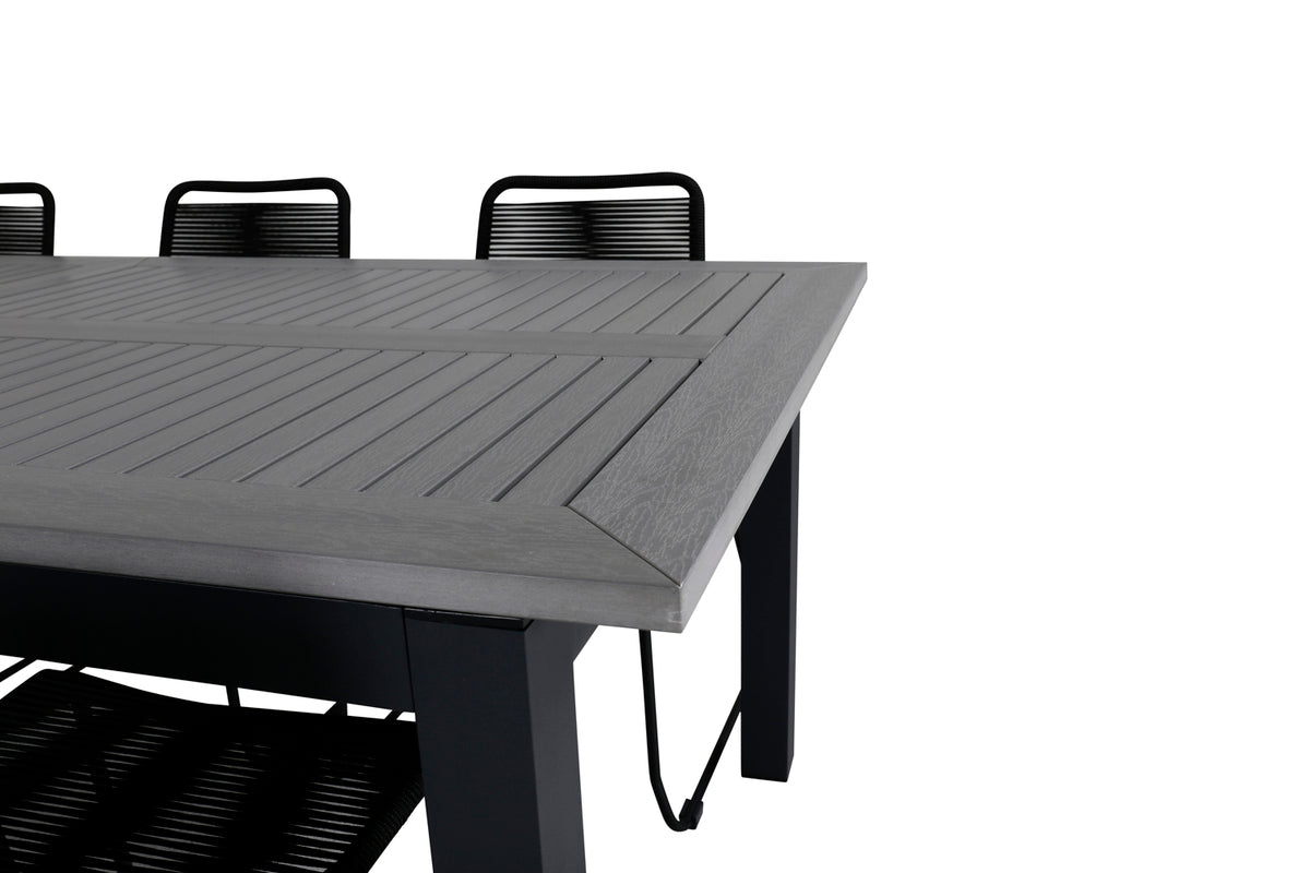 Venture Design Albany, Lindos Matgrupper Svart Mörkgrå