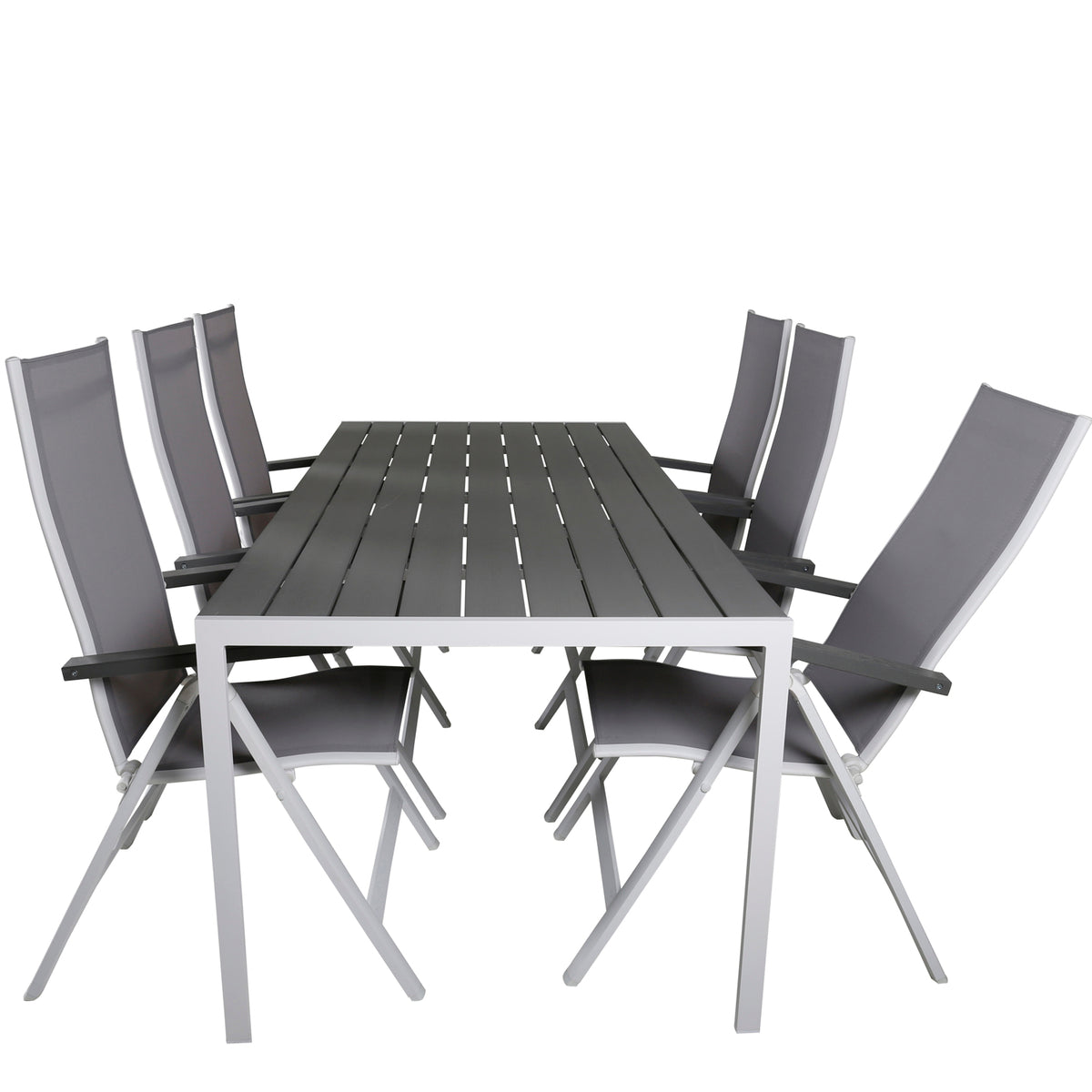 Venture Design Albany & Break Positionsstolar 2-pack Grå +