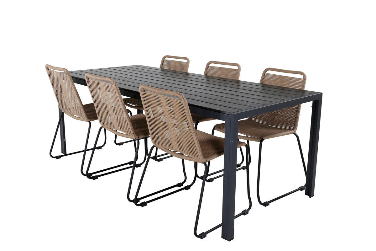 Venture Design Lindos & Break Matstolar Brun +