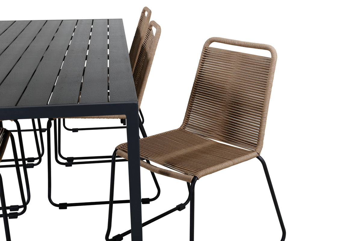 Venture Design Lindos & Break Matstolar Brun +