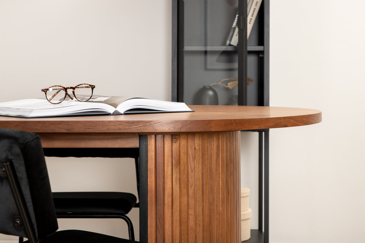 Venture Design Kenth & Bianca Matstolar Svart + Matbord 90x200