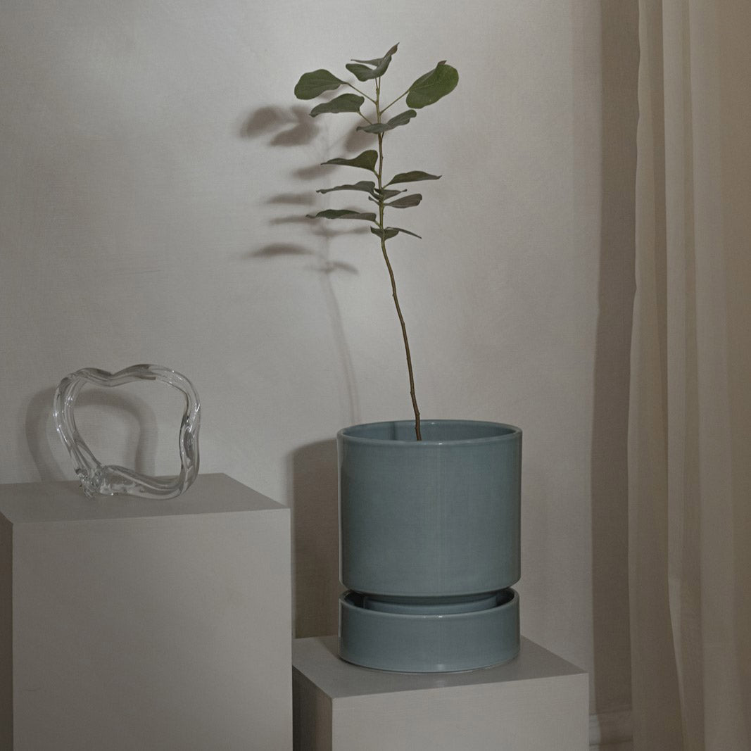 Hoff Pot Misty Blue