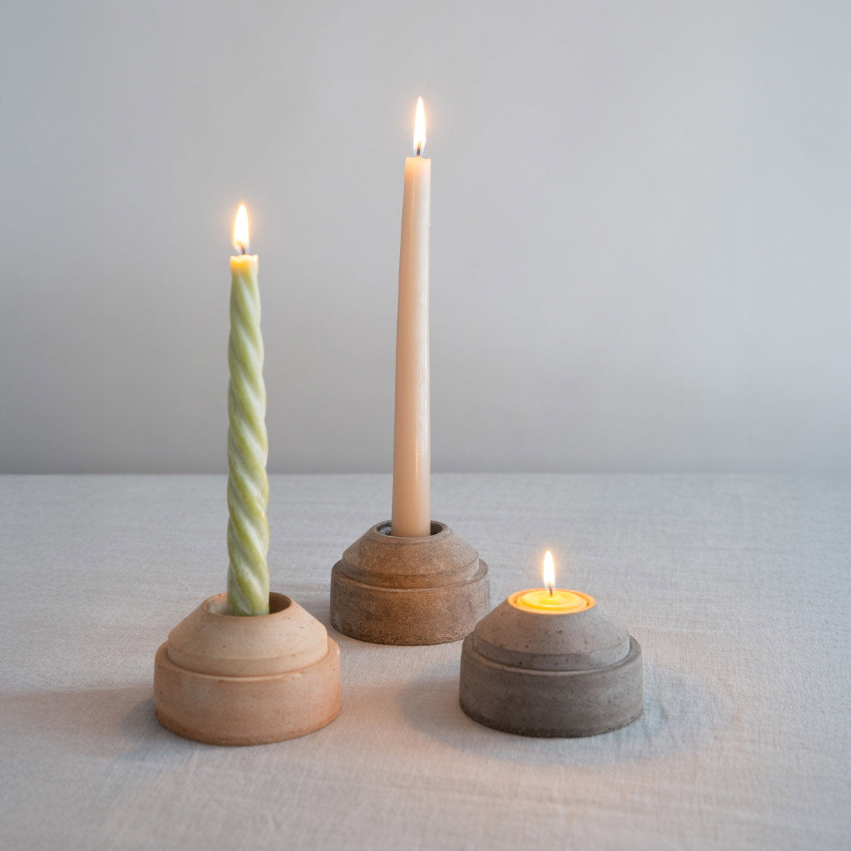 Hoff Candleholder RAW Rosa