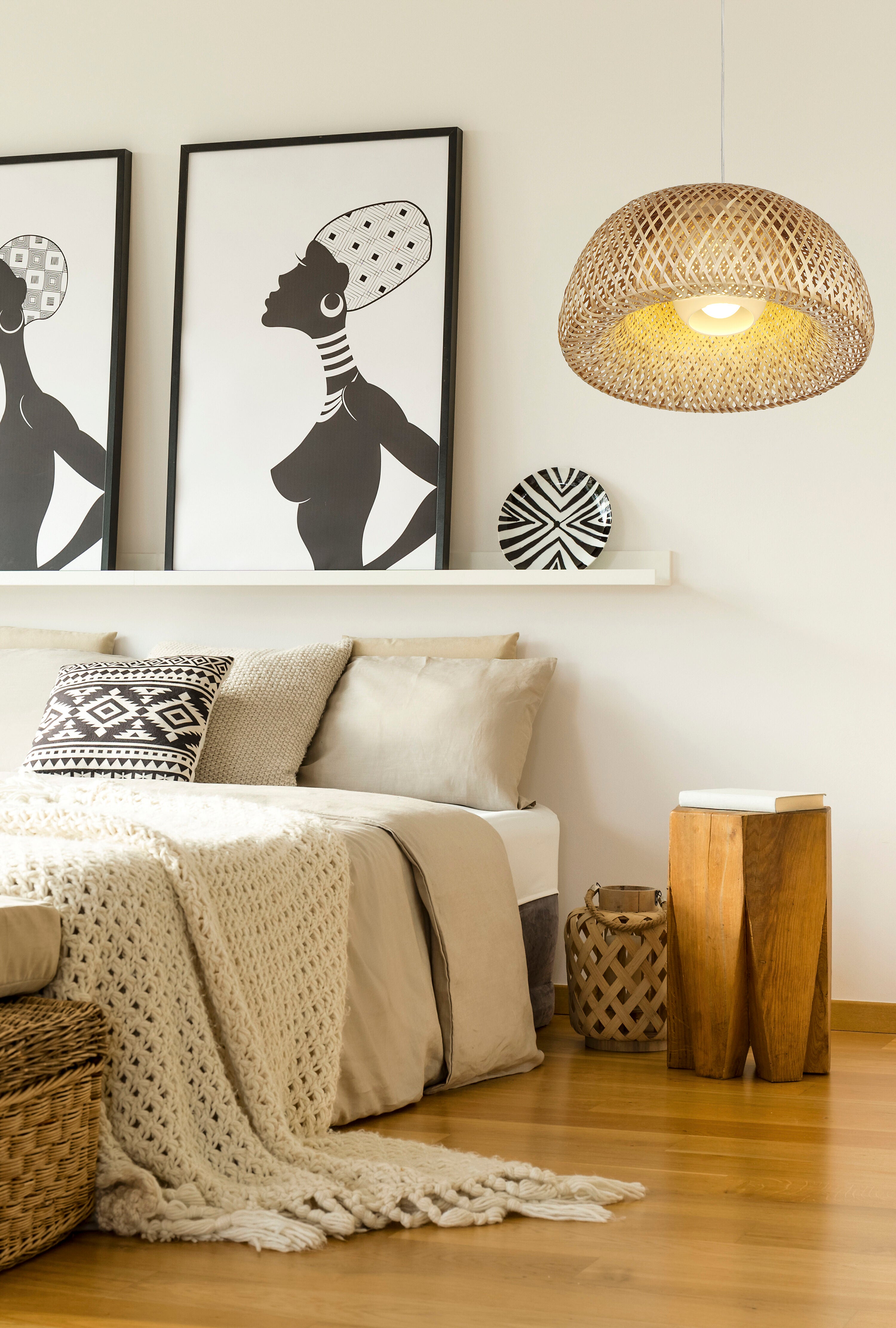 Aneta Home MALACCA taklampa Ø45