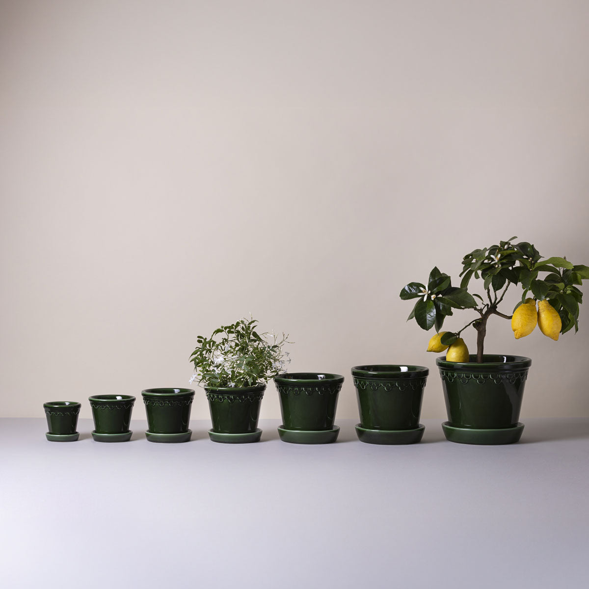 Københavner Pot Emerald Green