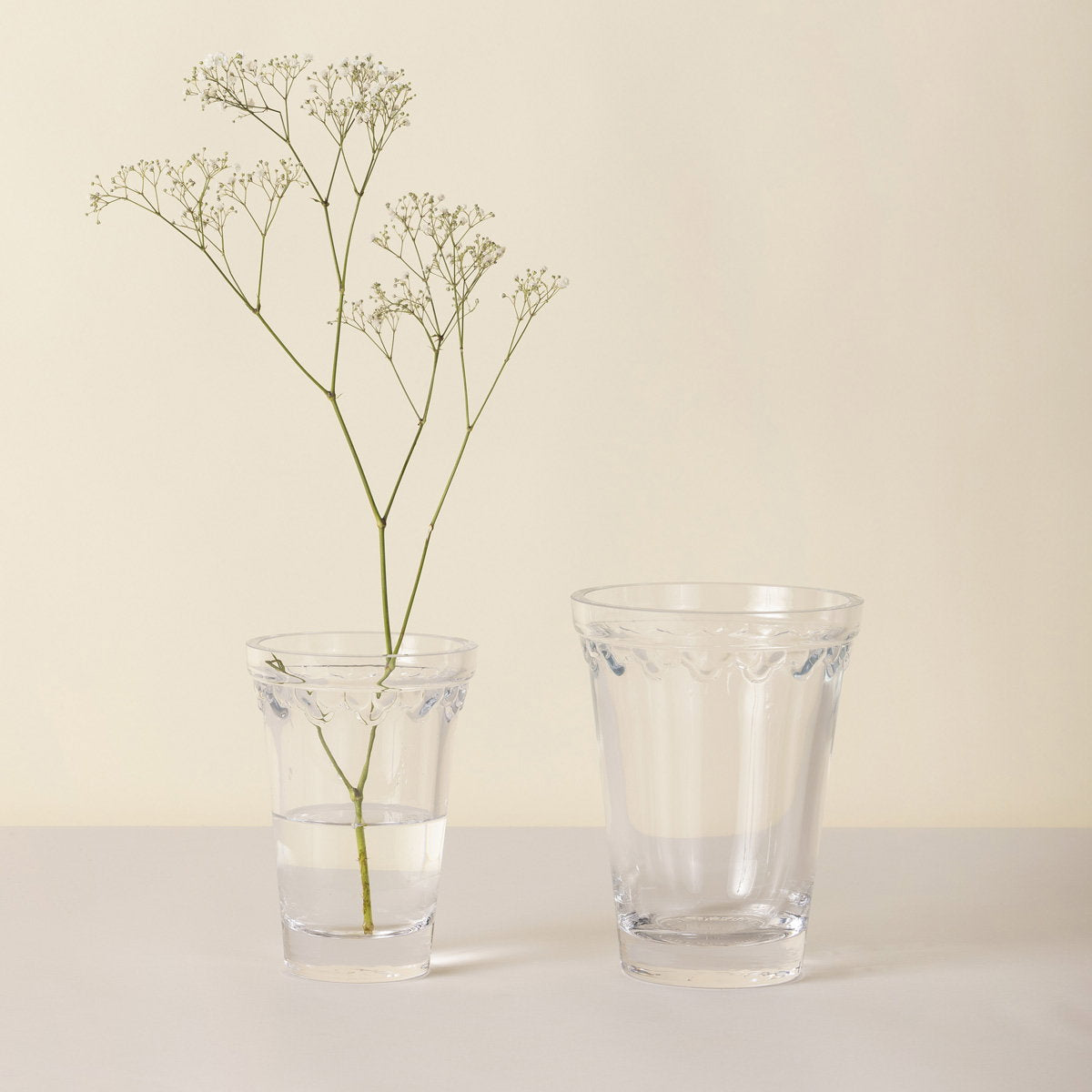 Københavner Vase Clear Glass
