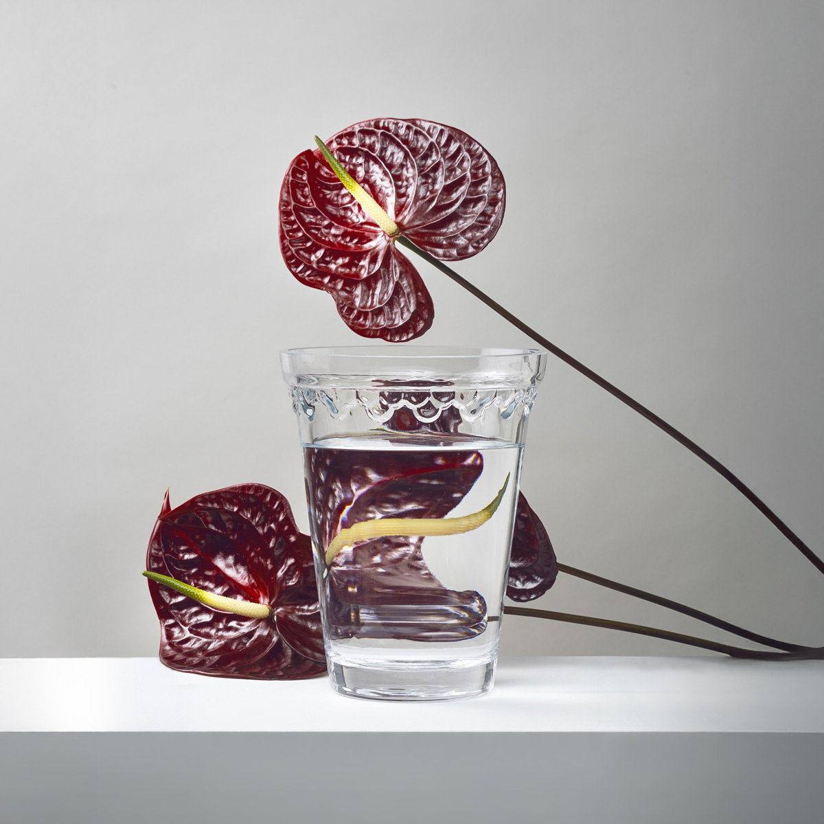Københavner Vase Clear Glass
