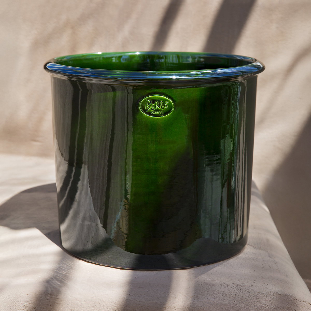Modena Cachepot Emerald Green