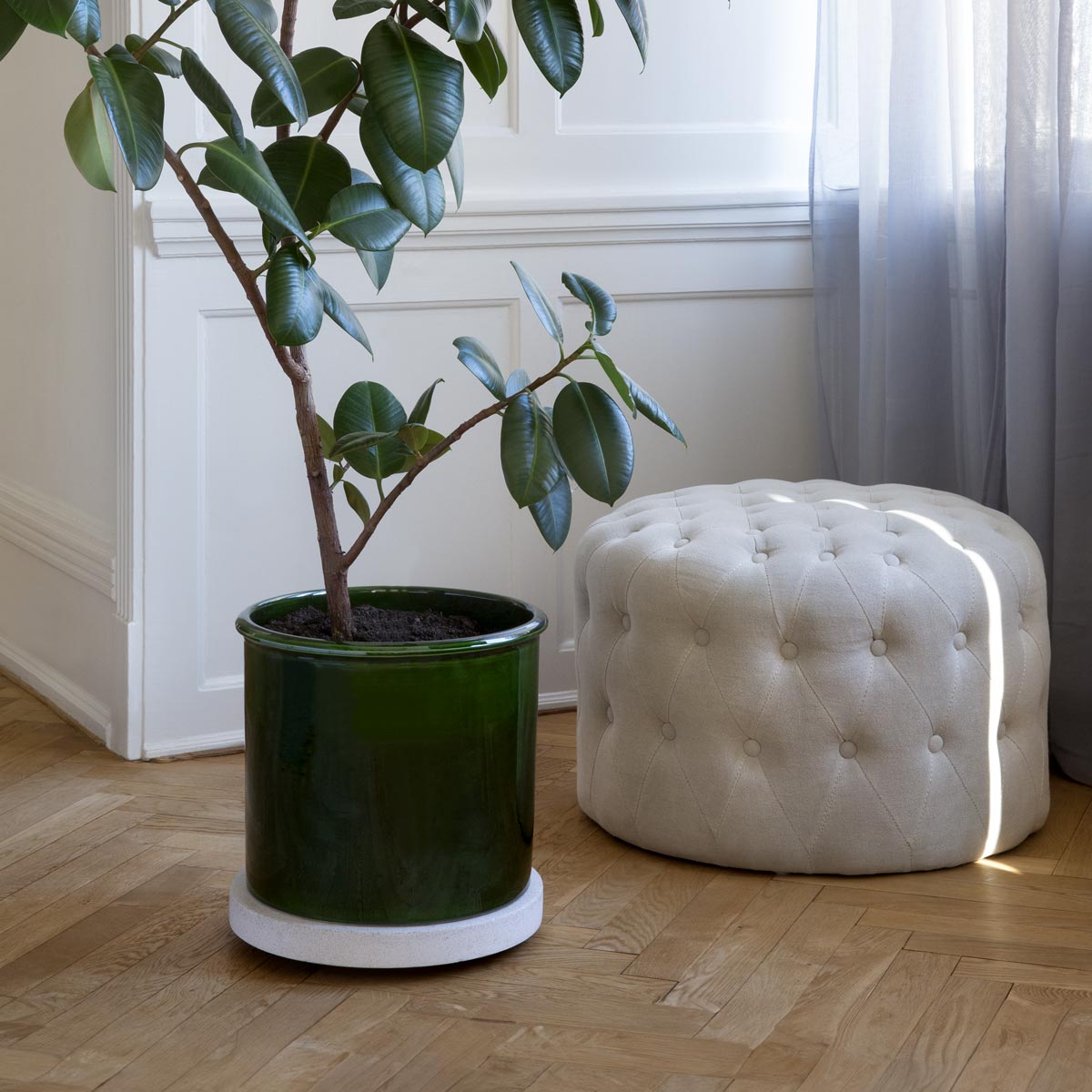 Rolling Stones Trolley Terrazzo White