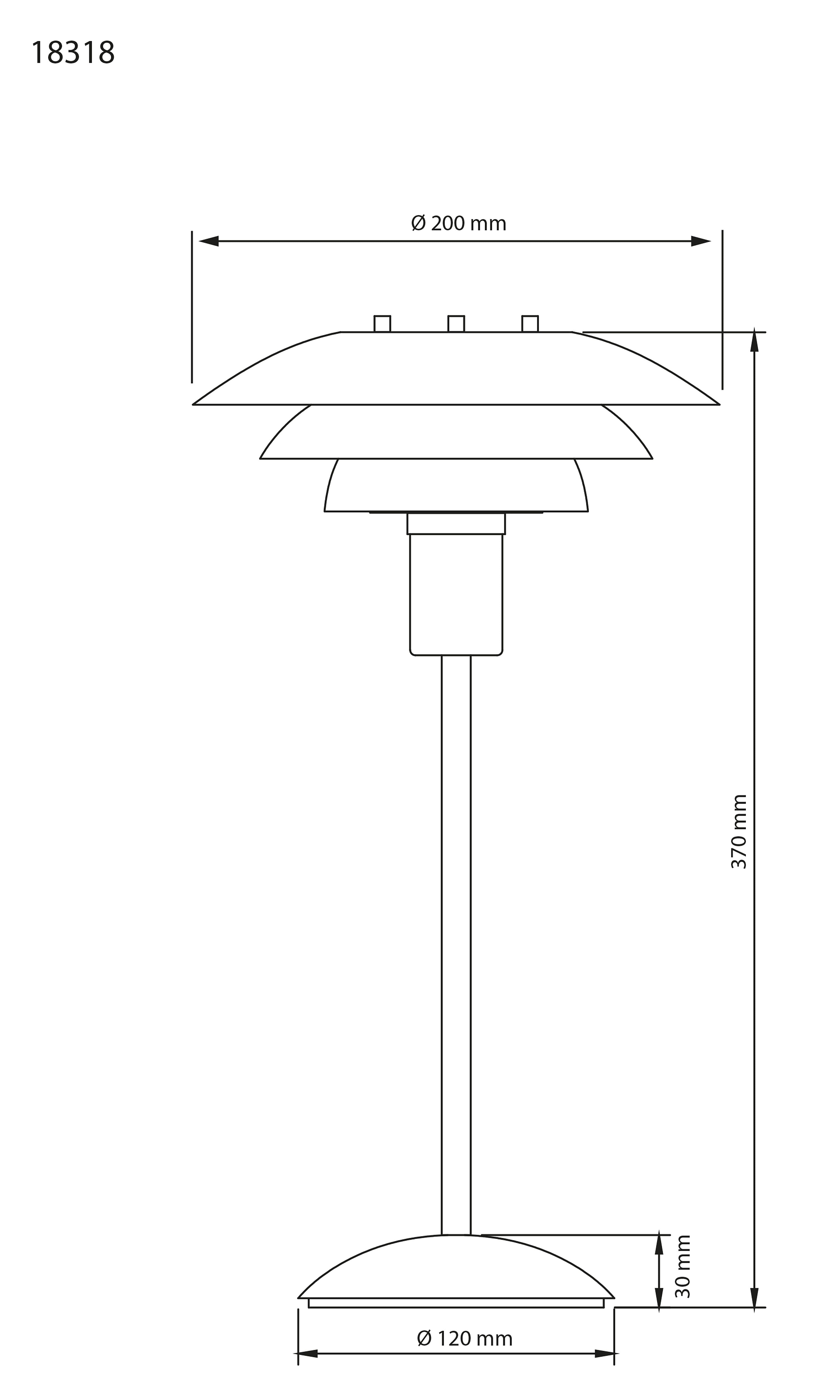 Aneta Home EPSILON bordslampa