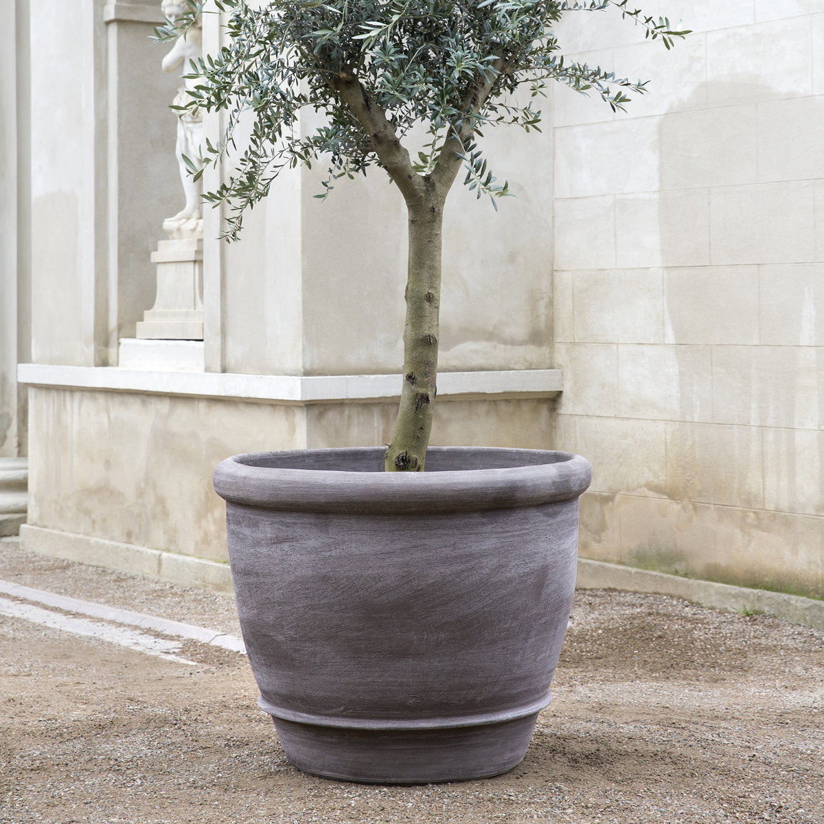 Campana Large Pot RAW Grey
