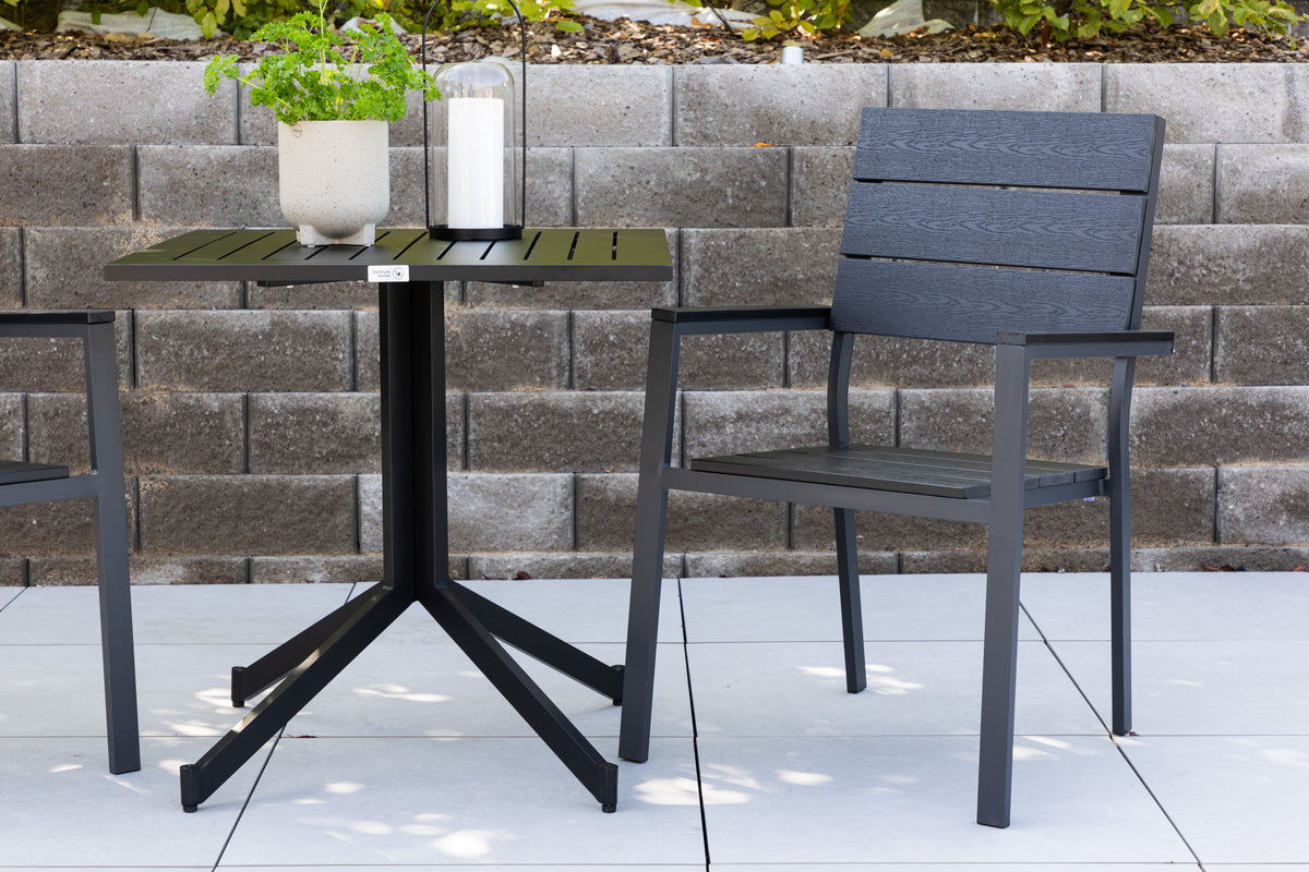 Venture Design Levels Matstolar 2-pack Svart