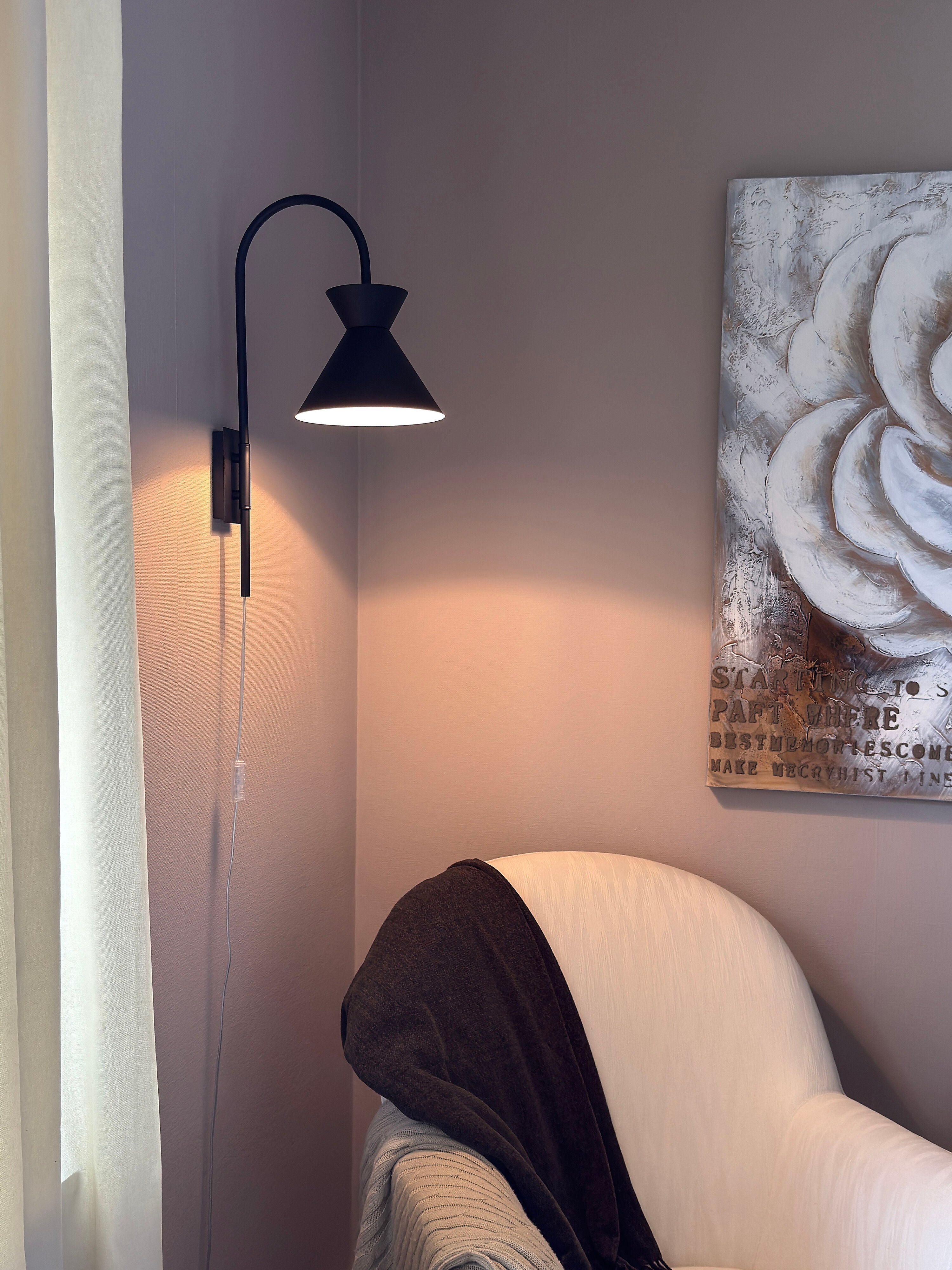 Aneta Home CONI vägglampa