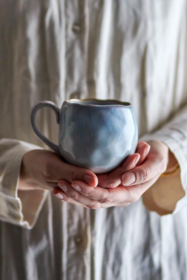 Bloomingville Estella Cup, Blue, Stoneware