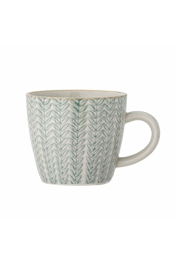 Creative Collection Maple Cup, Green, Stoneware
