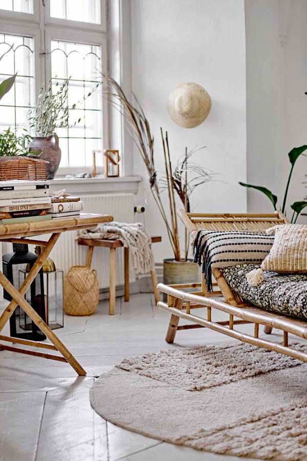 Bloomingville Sole Daybed, Nature, Bamboo