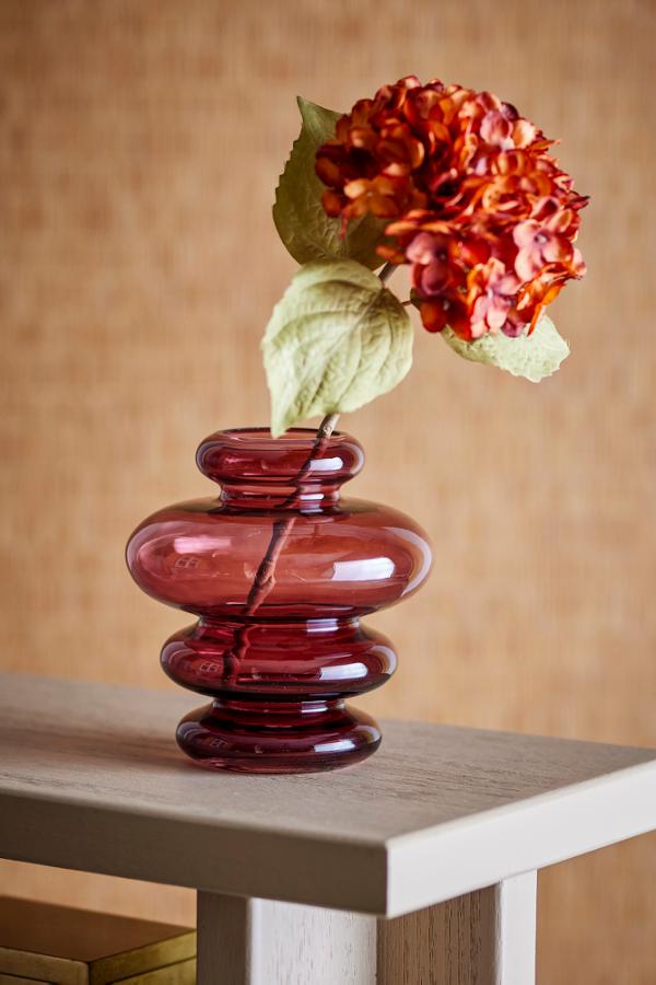 Bloomingville Kayn Vase, Purple, Glass