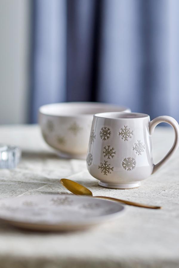 Bloomingville Snowie Mug, Nature, Stoneware