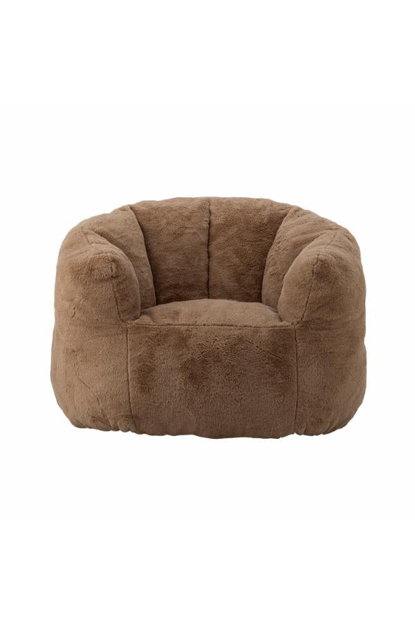 Bloomingville Mini Kari Lounge Chair, Brown, Polyester