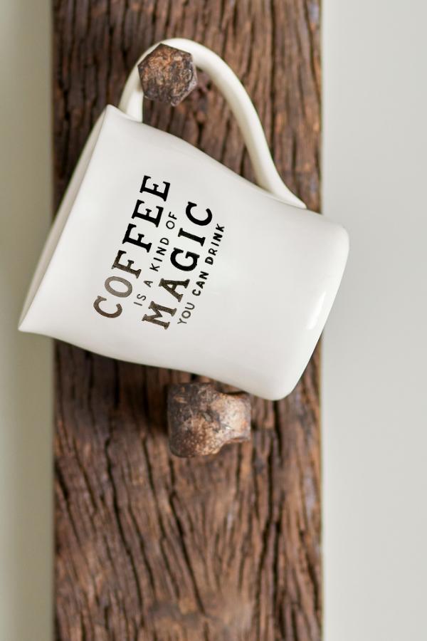 Creative Collection Wendy Mug, White, Stoneware
