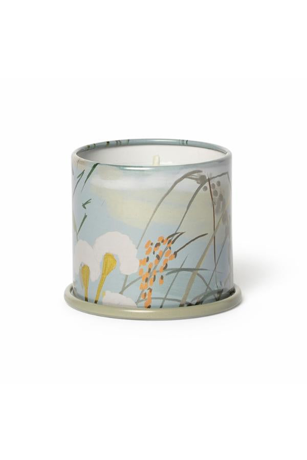 Illume Fresh Sea Salt Demi Vanity Tin Candle, Green,