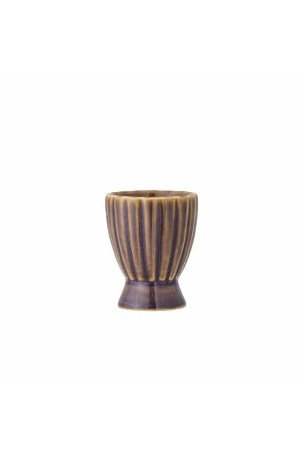 Bloomingville Latina Egg Cup, Purple, Stoneware