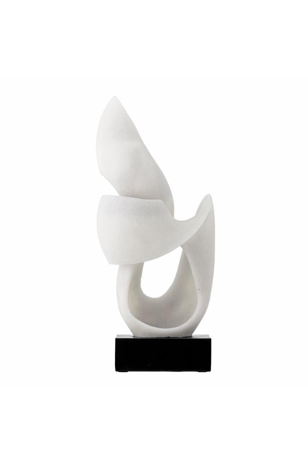 Bloomingville Alistair Deco, White, Polyresin