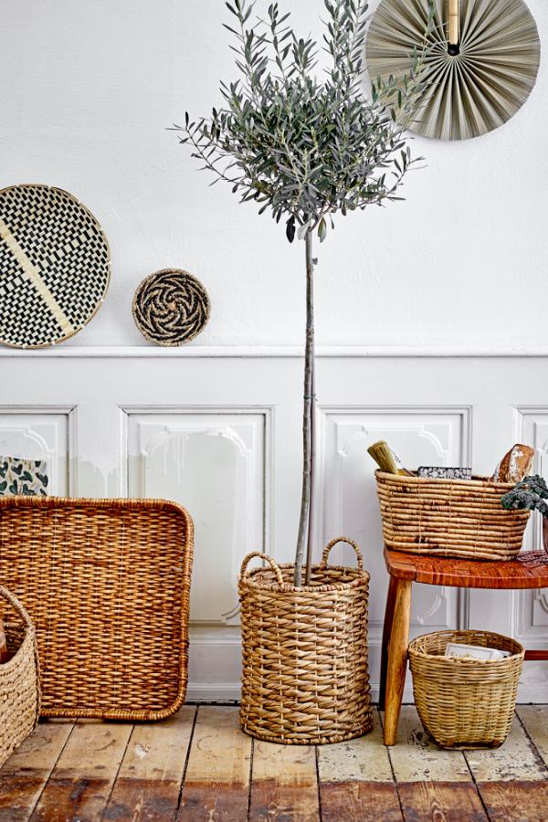 Bloomingville Selma Basket, Nature, Bankuan Grass