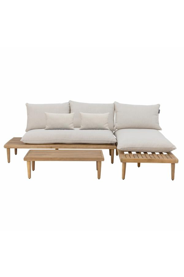 Bloomingville Cesano Lounge set, Nature, FSC®100%, Acacia