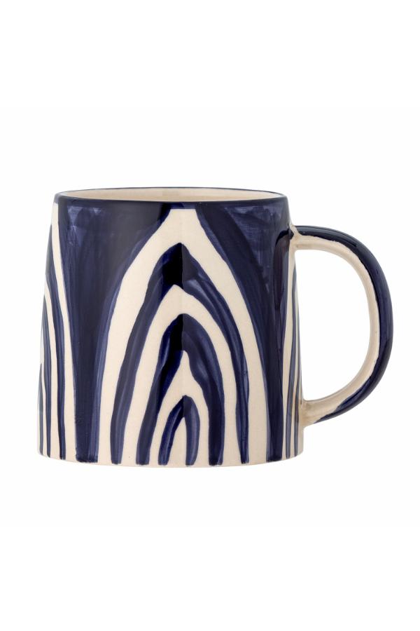 Bloomingville Shama Mug, Blue, Stoneware