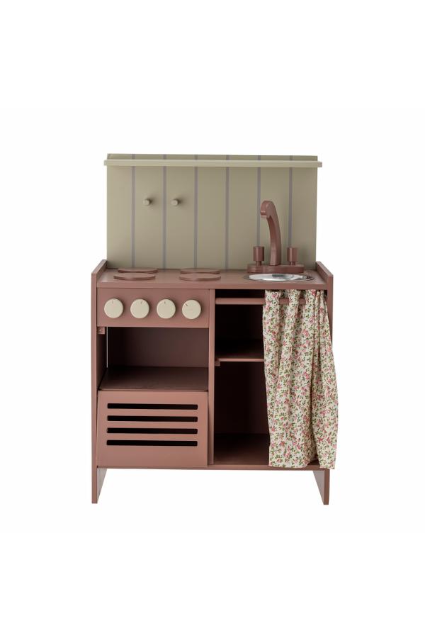 Bloomingville Mini Pippi Mini Stove, Brown, FSC®100%, MDF