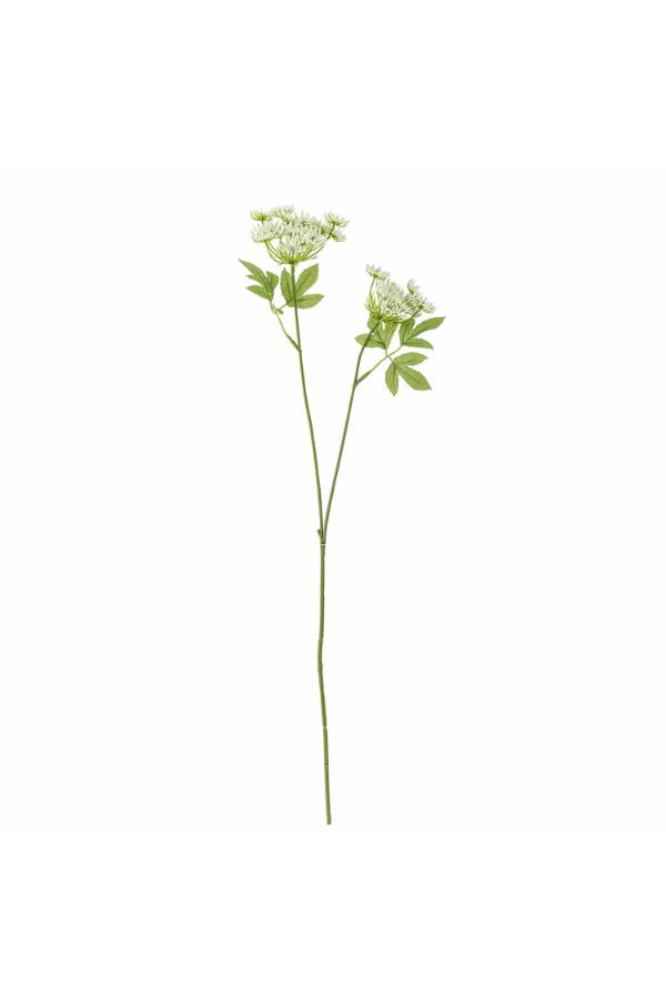 Bloomingville Fennel Stem, White, Artificial Flowers