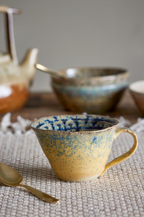 Bloomingville Milani Cup, Blue, Stoneware