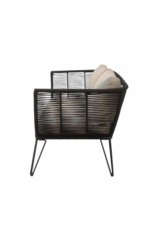 Bloomingville Mundo Sofa, Black, Metal