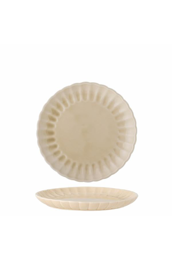 Bloomingville Latina Plate, Nature, Stoneware