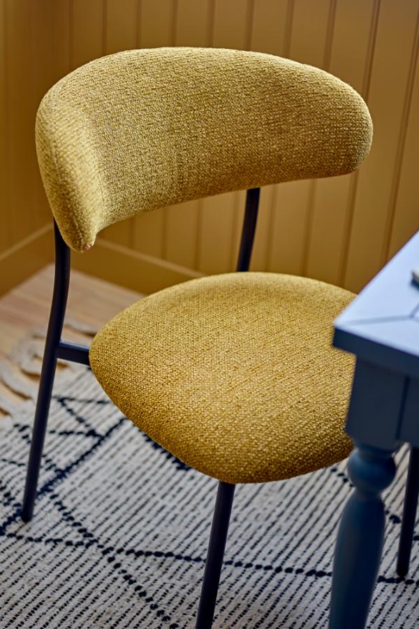 Creative Collection Manal Dining Chair, Yellow, FSC®100% Plywood