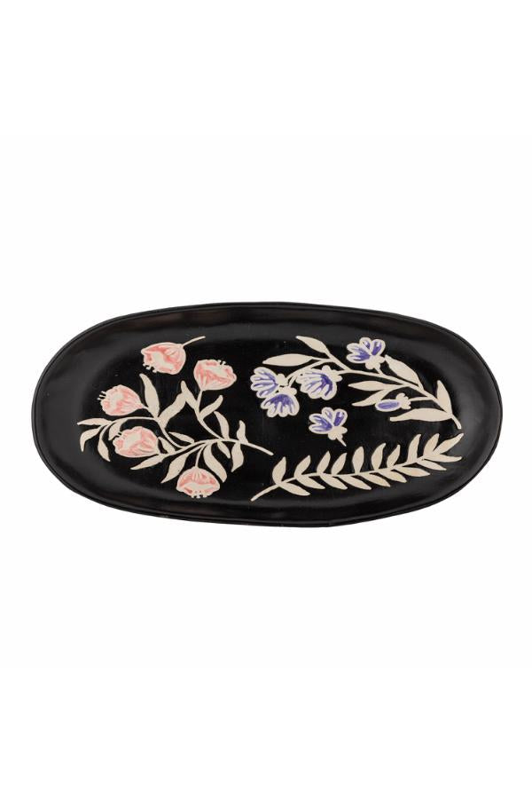 Bloomingville Amberly Serving Plate, Multi, Stoneware