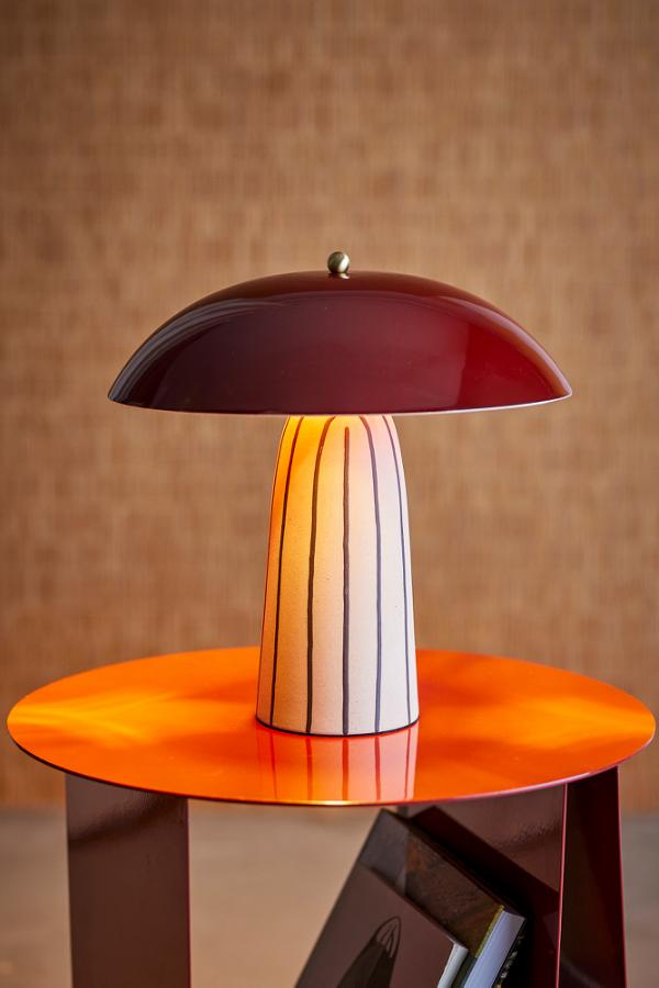 Bloomingville Arvid Table lamp, Multi, Stoneware