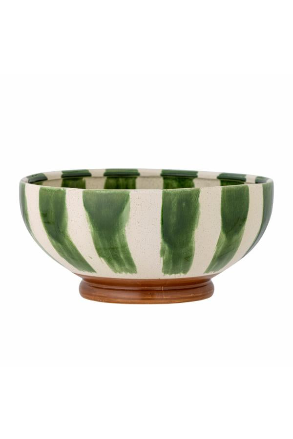 Creative Collection Shakti Bowl, Green, Stoneware