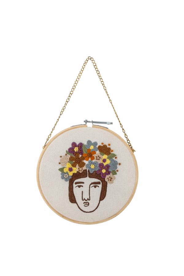 Bloomingville Cambiano Wall Decor, Multi, Cotton